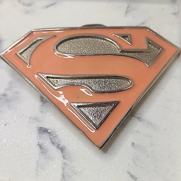 **2/$20** Y2K Supergirl Belt Buckle - Picture 1 of 3